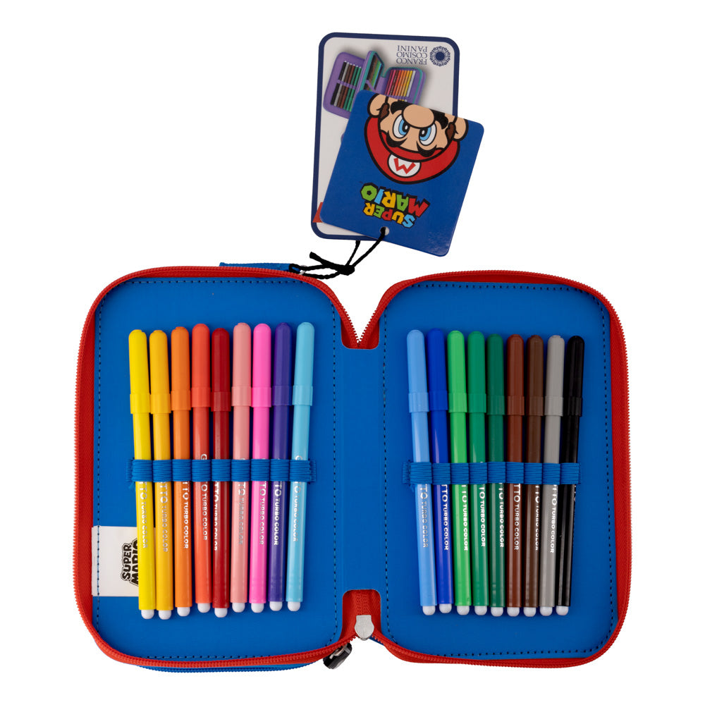 Ученически троен несесер, Super Mario 2021