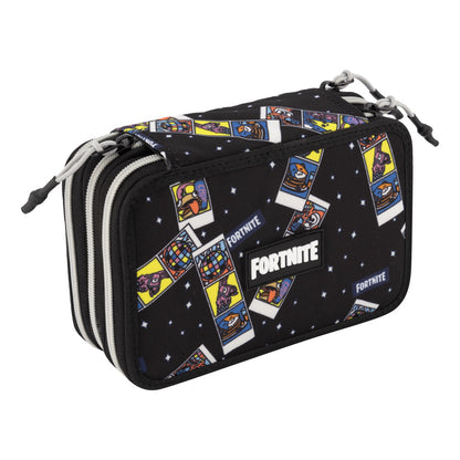 Ученически троен несесер Fortnite Photo Stripe