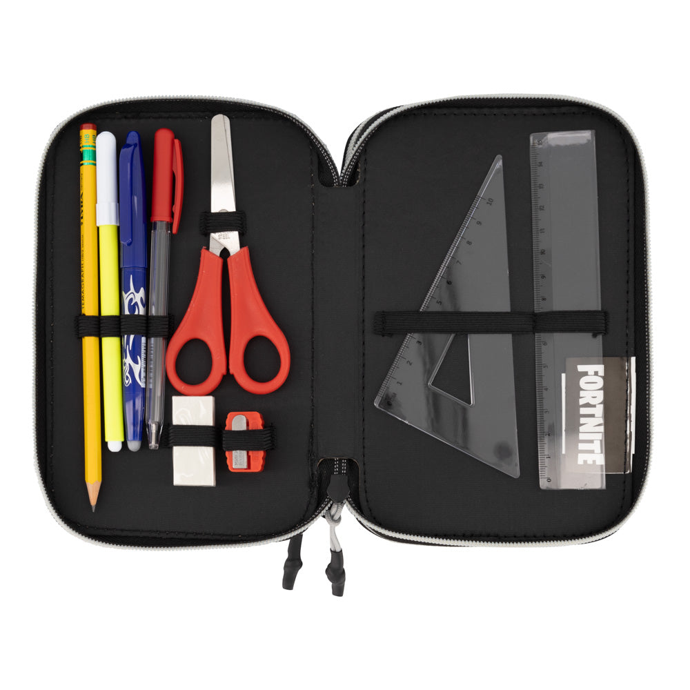 Ученически троен несесер Fortnite Photo Stripe