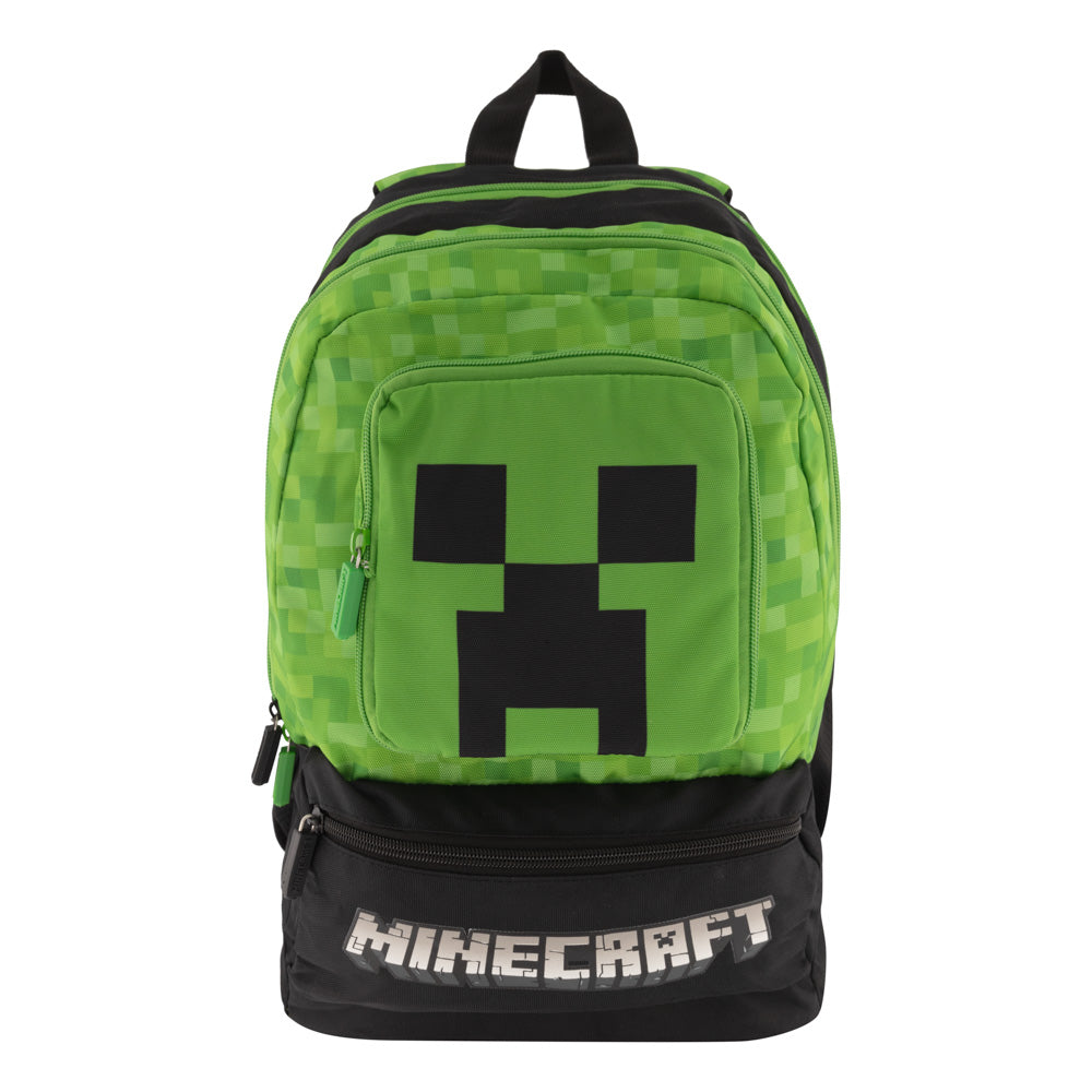 Ученическа раница Minecraft Creeper pixel