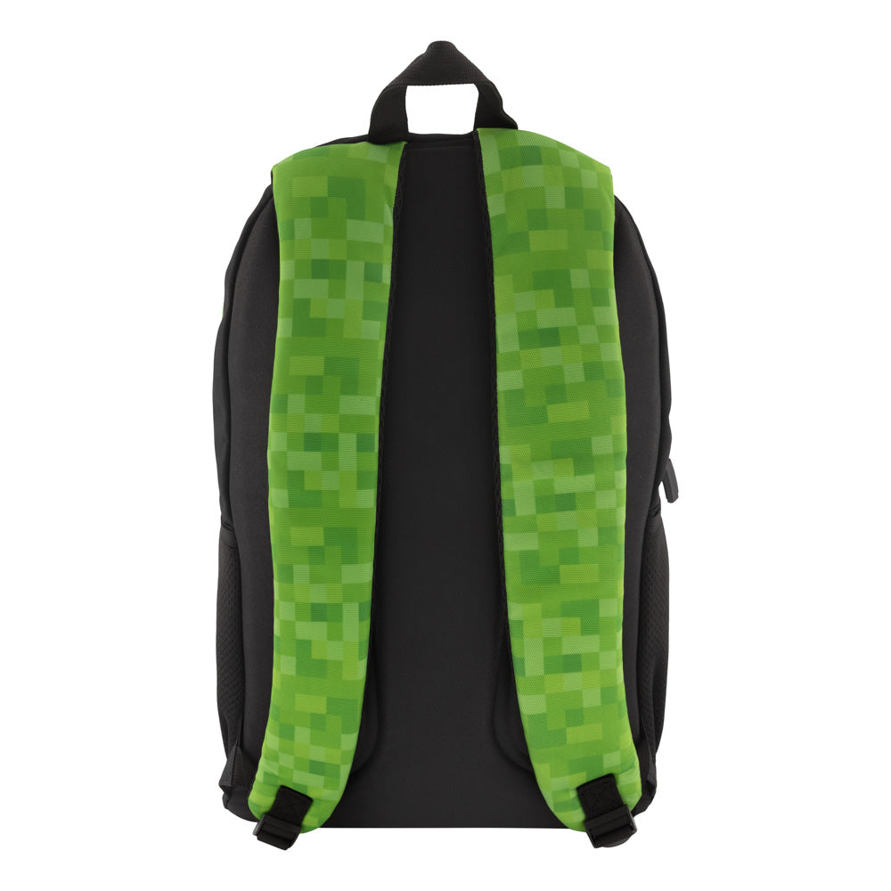 Ученическа раница Minecraft Creeper pixel