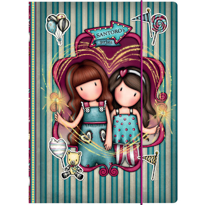 Папка с ластик Santoro Gorjuss Fireworks