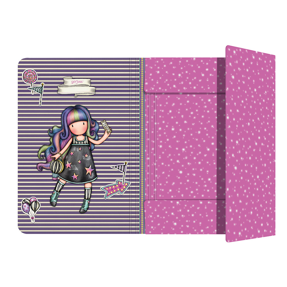 Папка с ластик Santoro Gorjuss Up and Away