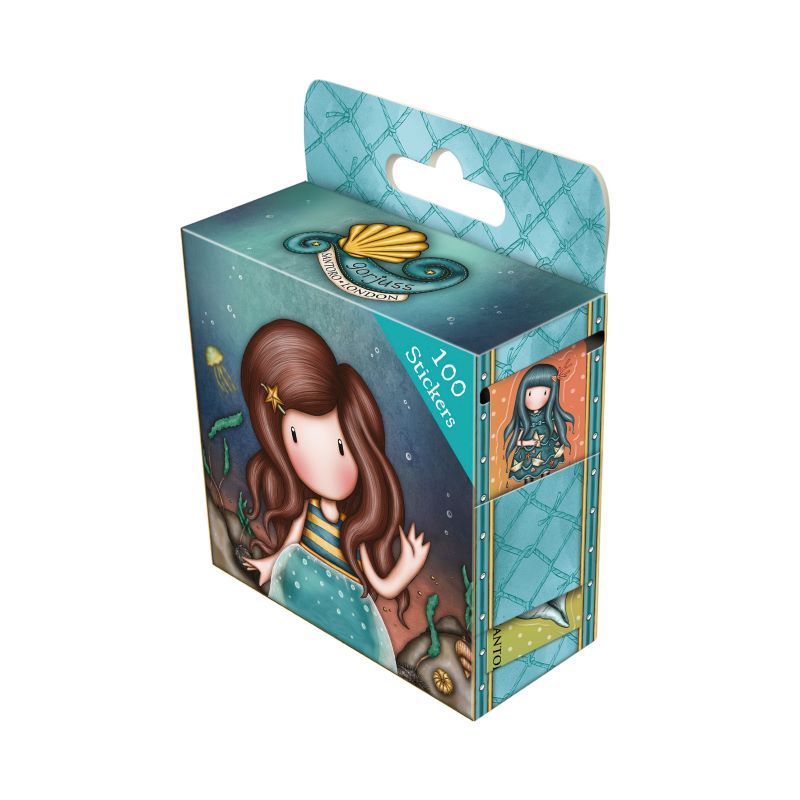 Стикери Santoro Gorjuss Making Waves - Deep Secrets