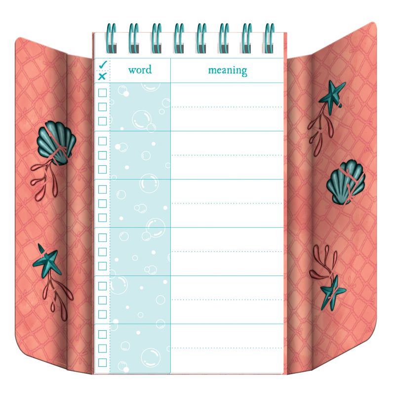 Тефтерче-речник Santoro Gorjuss Making Waves - Washed Ashore