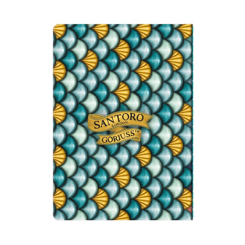 Малка тетрадка със стикери Santoro Gorjuss Making Waves - Deep Secrets