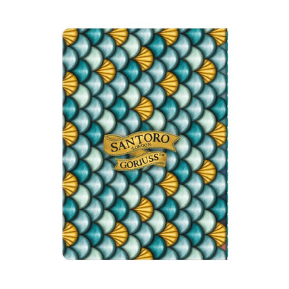 Малка тетрадка със стикери Santoro Gorjuss Making Waves - Deep Secrets