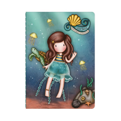 Малка тетрадка със стикери Santoro Gorjuss Making Waves - Deep Secrets