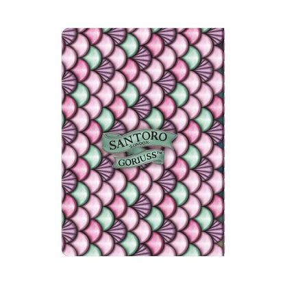 Малка тетрадка със стикери Santoro Gorjuss Making Waves - The World Is Your Oyster