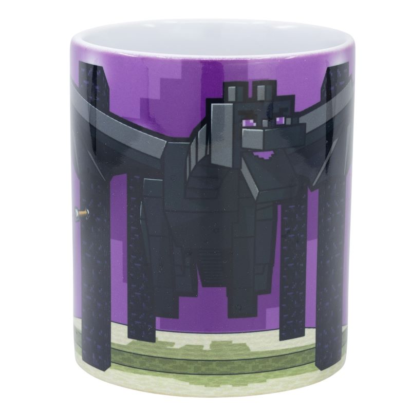 Керамична чаша Minecraft Alex Purple