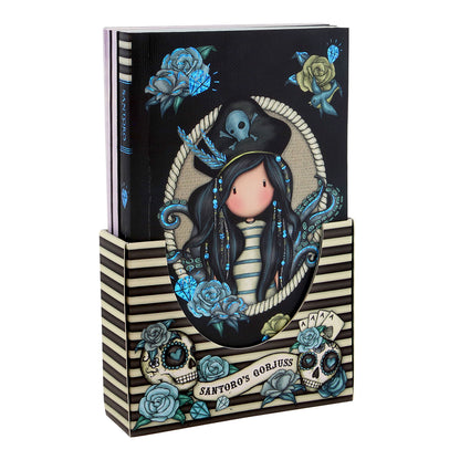 Комплект от 2 бр. тетрадки Santoro Gorjuss Sea Nixie & Black Pearl