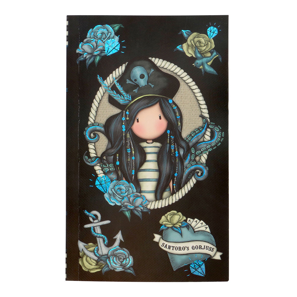 Комплект от 2 бр. тетрадки Santoro Gorjuss Sea Nixie & Black Pearl