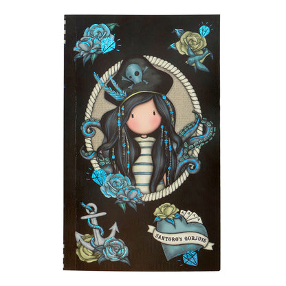 Комплект от 2 бр. тетрадки Santoro Gorjuss Sea Nixie & Black Pearl