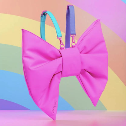 MADMIA Pink Bow Backpack – Розова раница с панделка