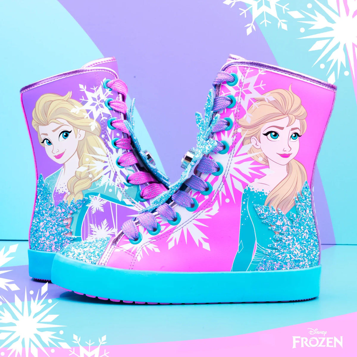 MADMIA Frozen – Детски обувки с блестящи снежинки