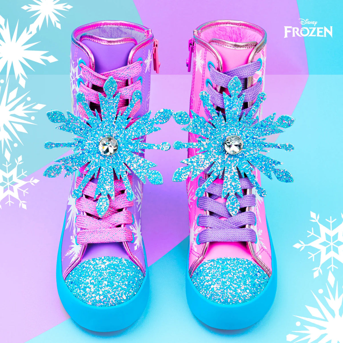 MADMIA Frozen – Детски обувки с блестящи снежинки