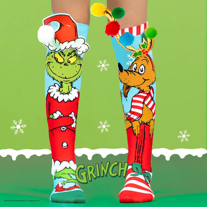 MADMIA Grinch & Max Socks – коледни чорапи Гринч и Макс