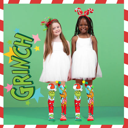 MADMIA Grinch & Max Socks – коледни чорапи Гринч и Макс