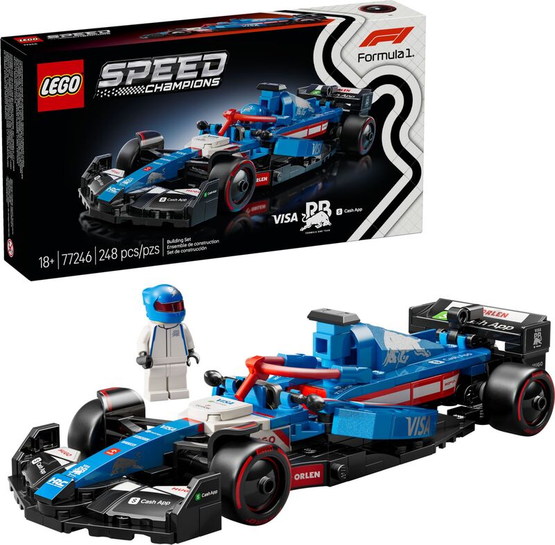 LEGO Speed Champions - Visa Cash App RB VCARB 01 F1® Race Car 77246