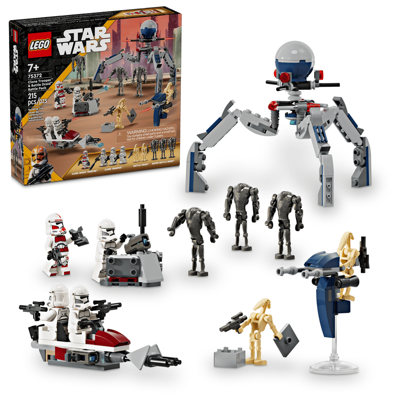 LEGO Star Wars - Clone Trooper & Battle Droid Battle Pack 75372