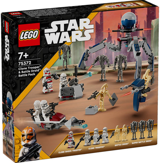 LEGO Star Wars - Clone Trooper & Battle Droid Battle Pack 75372