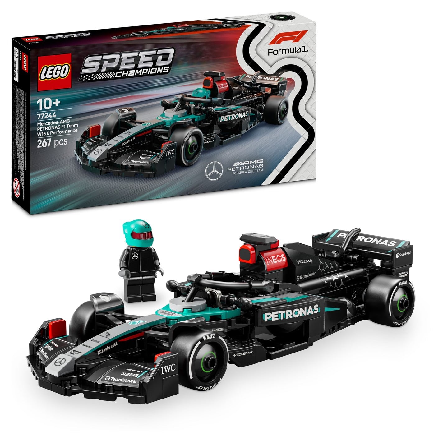 LEGO Speed Champions - Mercedes-AMG F1® W15 Race Car 77244