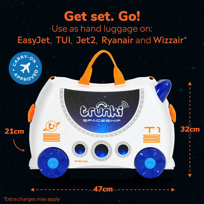 Детско куфарче Skye the Spaceship Trunki