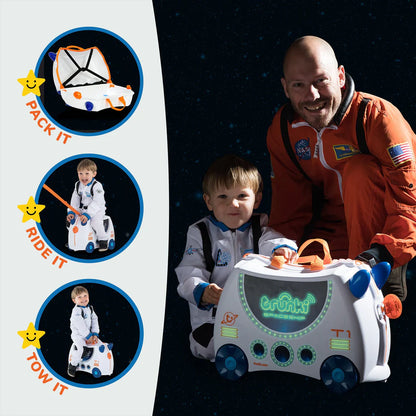 Детско куфарче Skye the Spaceship Trunki