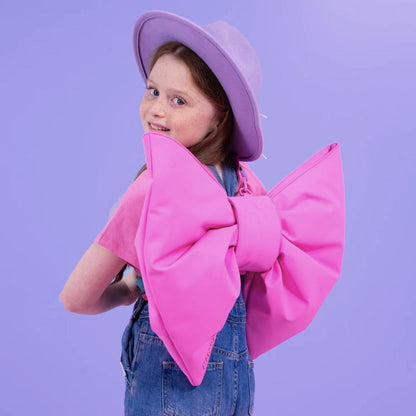 MADMIA Pink Bow Backpack – Розова раница с панделка