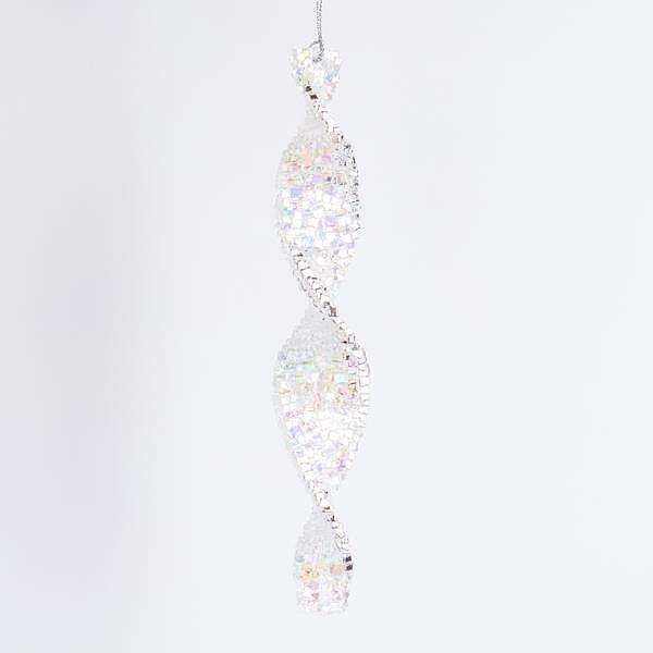 Eurolamp Акрилен сталактит, спирален, иридисцентен