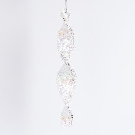 Eurolamp Акрилен сталактит, спирален, иридисцентен