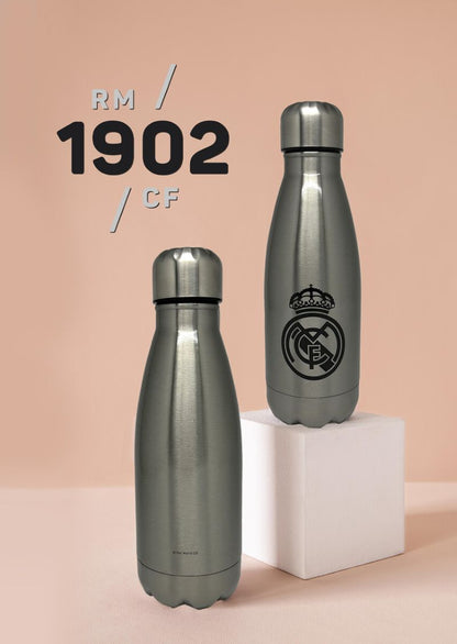 Метална бутилка Real Madrid Silver 550 ml