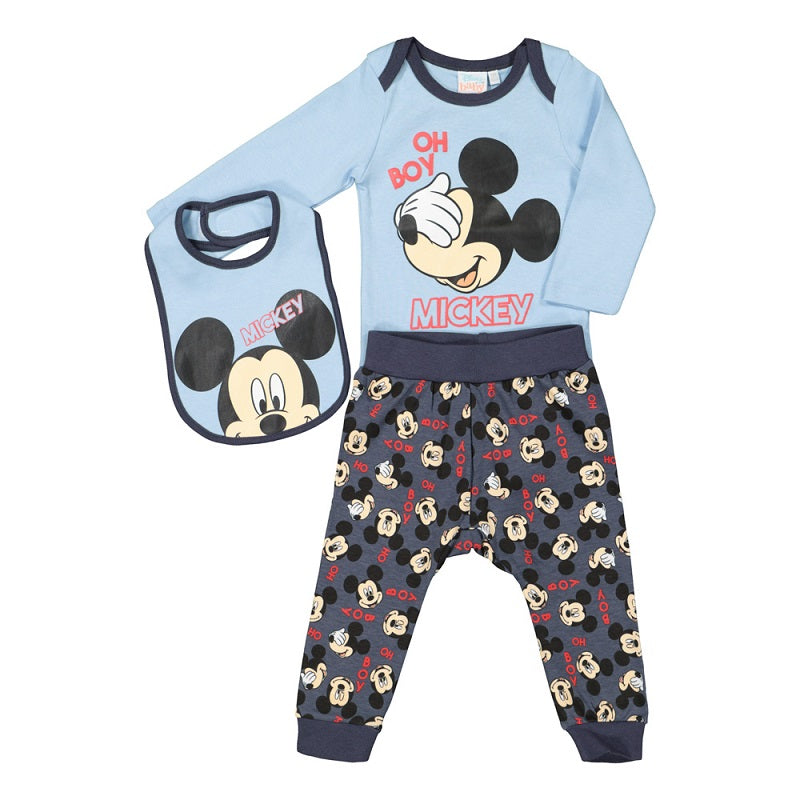 Бебешки сет Мики Маус, размер 12 месеца