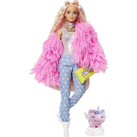 Кукла Барби с Розово Палто Barbie Mattel