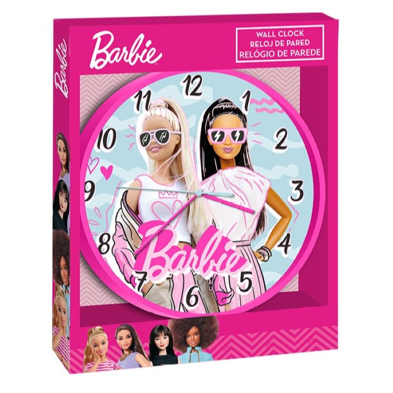 Стенен часовник Barbie