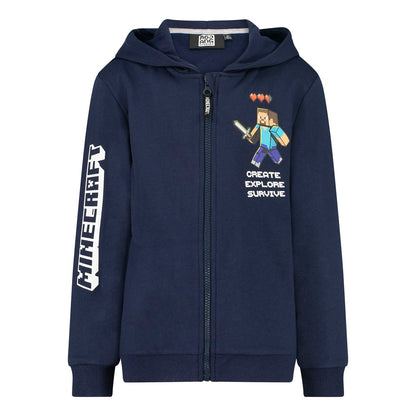 Суитчър с качулка Minecraft Create, explore, survive, размер 116