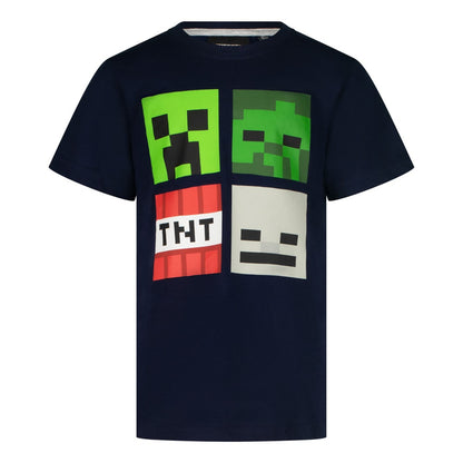 Пижама Minecraft 4 heroes с къс ръкав и панталон, размер 152