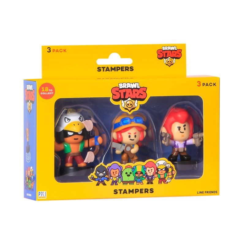 Комплект печати Brawl stars, 3 броя, Асортимент