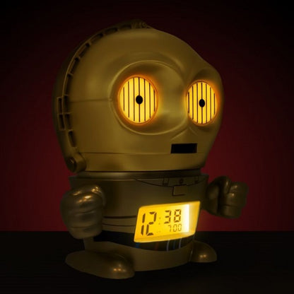 BulbBotz Star Wars c3po  будилник светещ