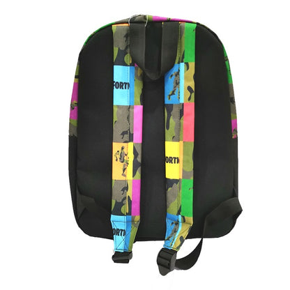 Ученическа раница Fortnite electric dance с преден джоб  с капак