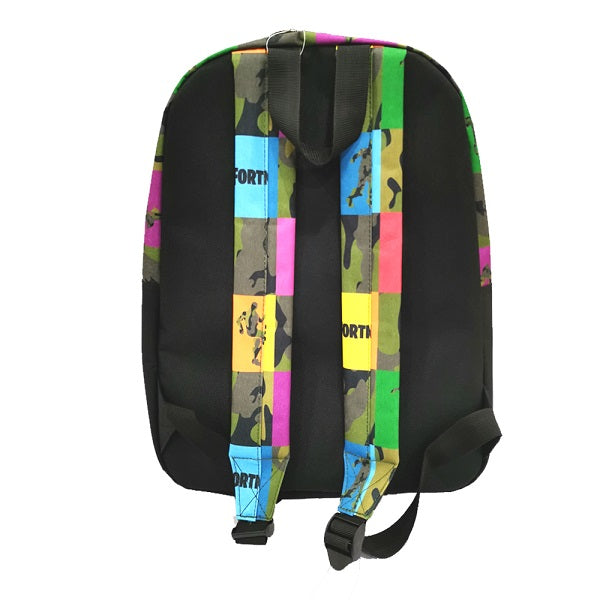 Ученическа раница Fortnite electric dance с преден джоб  с капак