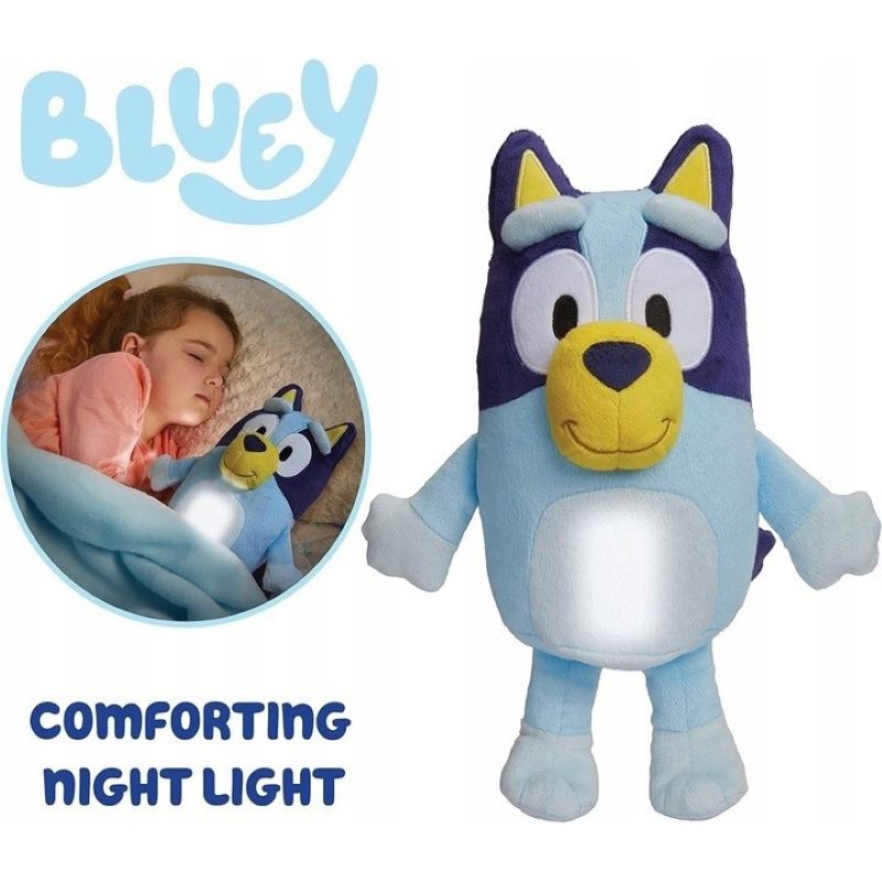 Светеща плюшена фигурка Bluey