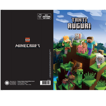 Картичка Minecraft Всички Герои