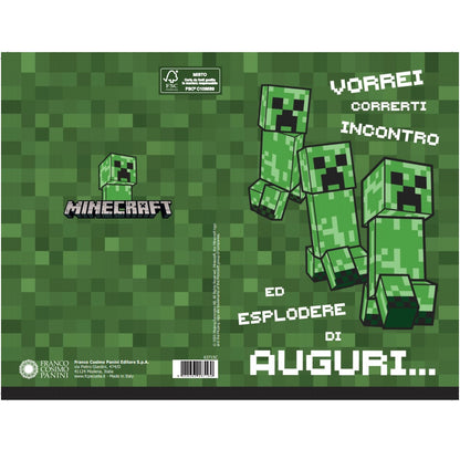 Картичка Minecraft Creeper