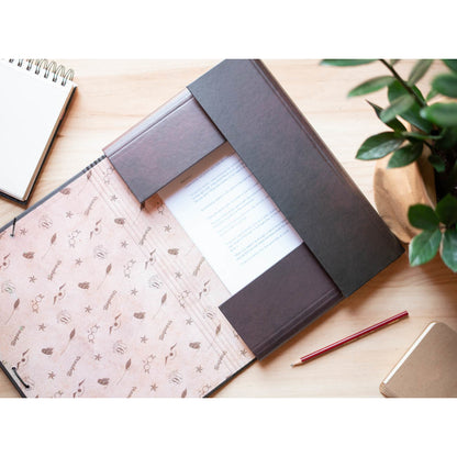 Harry Potter Gold папка с ластици