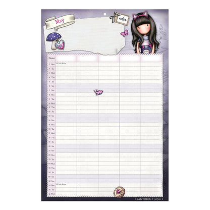 Семеен календар за 2023 г Santoro Gorjuss Fireworks