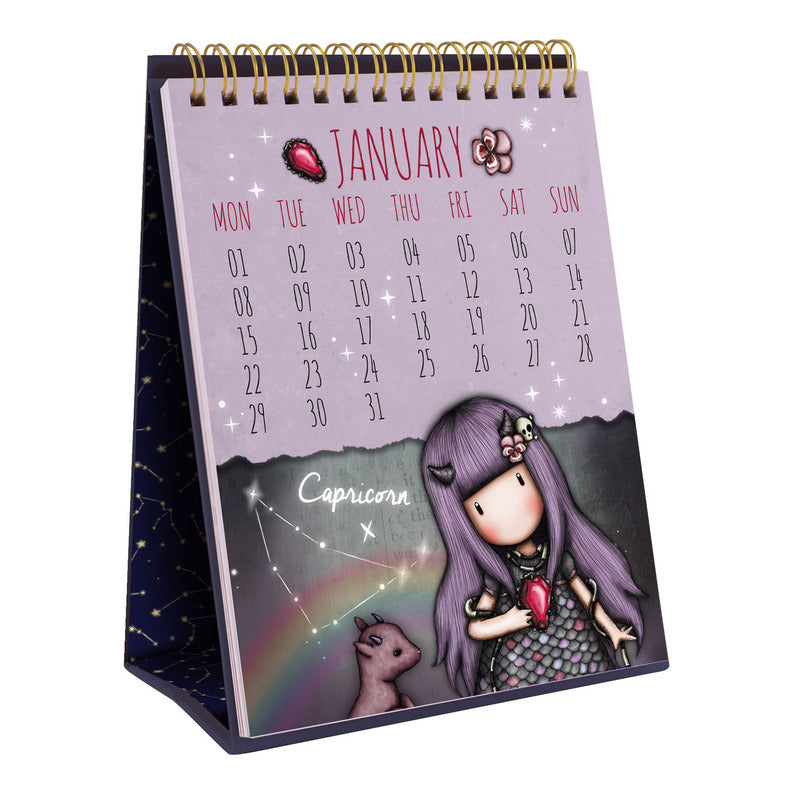 Настолен календар за 2024 г Santoro Gorjuss Zodiac Constellations