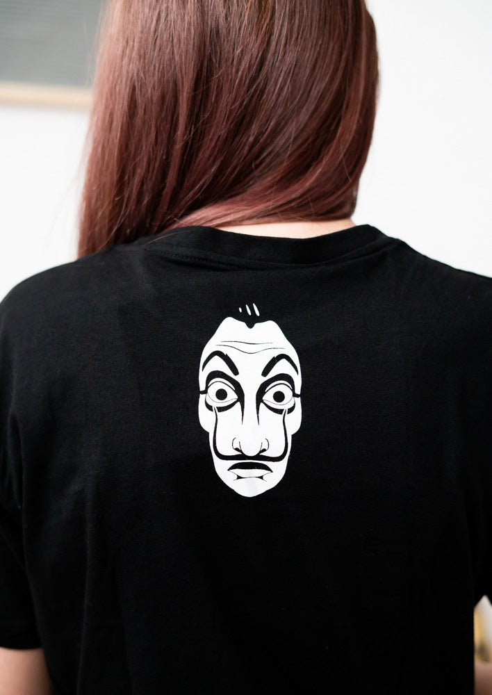 Тениска La Casa De Papel Names за тийнейджъри и възрастни, размер L