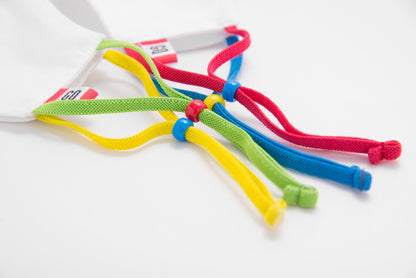 Детска маска - GQWhite (Yel/Gre), 4 - 9 години