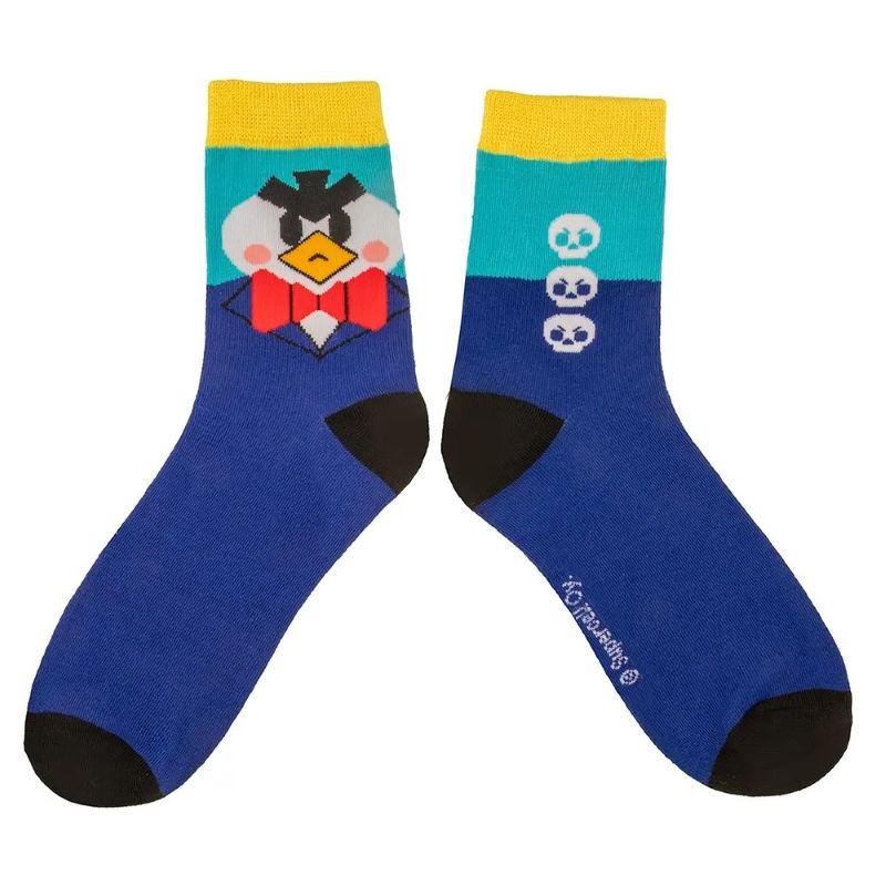 Чорапи Brawl Stars,Crow & Mr.P